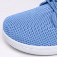 thumbnail image 6 of Womens Mesh Breathable Walking Shoes Comfortable Lightweight Running Wide Toe Outdoor Hiking Sneakers Blue 6.5, 6 of 9