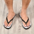 thumbnail image 6 of Unisex Comfort Flip Flops Summer Thong Sandals Non Slip Soles Flip Flop for Beach, Pool, and Daily Wear Carton Owls XS, 6 of 8