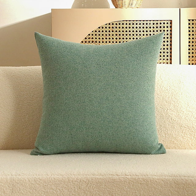 Xiao Hua 2 cojines decorativos para sala de estar, 50 x 50 cm, color azul claro. Funda de poliéster con relleno de algodón PP. Suaves cojines para sofá, sala de estar y decoración del hogar.