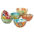 thumbnail image 2 of Certified International  Damask Floral Assorted Designs All Purpose Bowls, Set of 6, 2 of 5