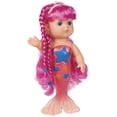 thumbnail image 3 of Muñeca Sirena Toysmith Bathtime de 23 cm con pelo largo para niños mayores de 3 años, 3 of 4