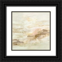 Vassileva, Silvia 26x26 Black Ornate Wood Framed with Double Matting Museum Art Print Titled - Ivory Hues