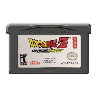 Dragon Ball Z: Supersonic Warriors North America Version, Game Boy Advance Cartridges