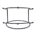 thumbnail image 4 of Expositor de joyas con forma de corona, eficiente para mujeres y niñas, soporte estable para diademas, organizador de accesorios para el cabello para negro de 2 niveles, 4 of 8
