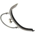 thumbnail image 3 of Domqga Purse Handle, Purse Clasp Frame Coin Bag Handle Lock For Coin Bag Making For Handbag, 3 of 8