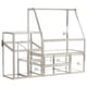 thumbnail image 3 of Organizador de maquillaje Hersoo Glass Vanity, apilable, juego de 2 cajones, 3 of 6