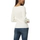 thumbnail image 3 of INSPIRAR CHIC Suéter Casual de Manga Larga con Cuello en V para Mujeres Otoño Invierno XL Blanco, 3 of 7