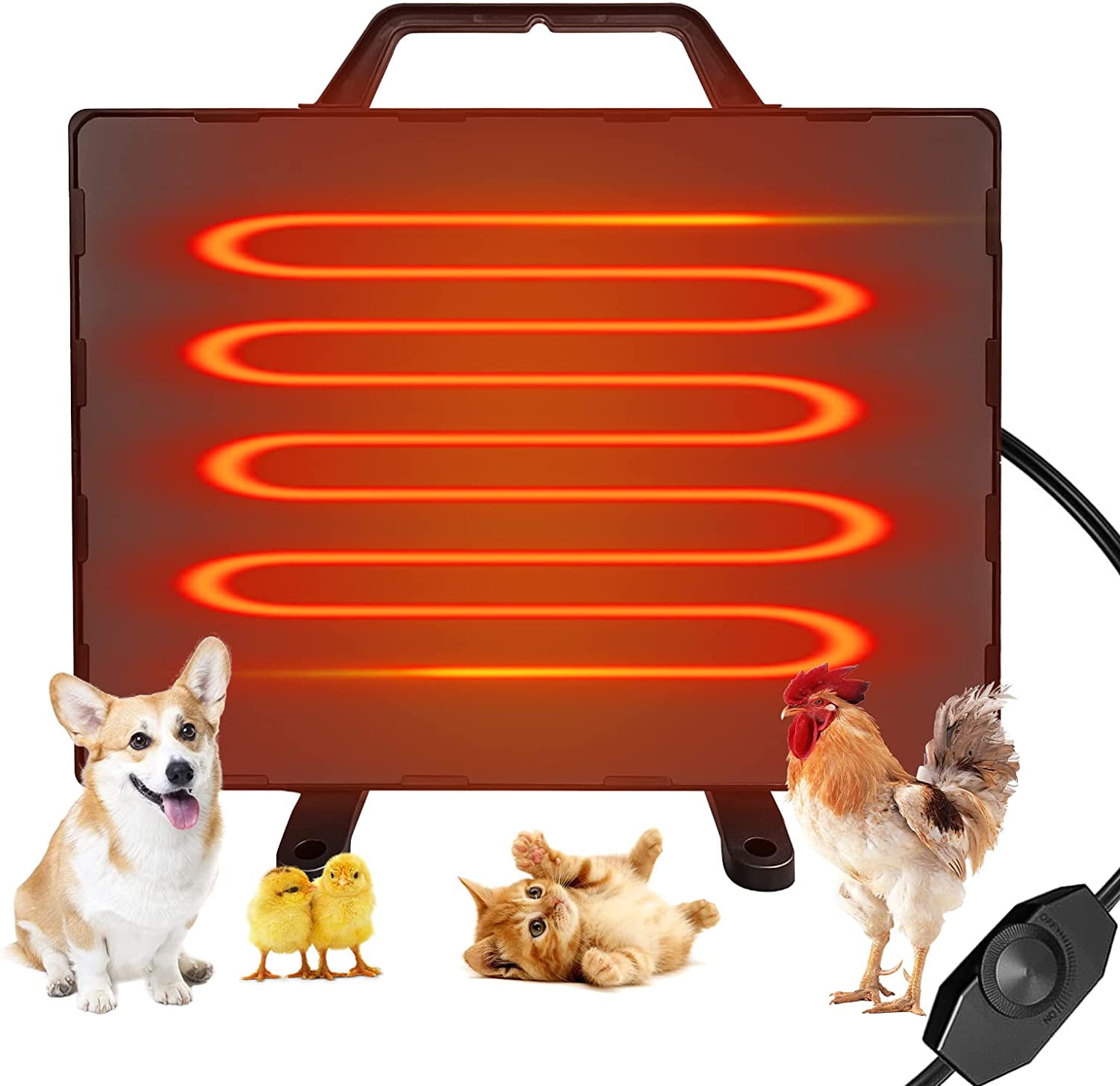 Coop Heater with thermostat Pet Warmer Heater pet heater for dog cat