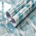 thumbnail image 4 of Marble Contact Paper for Countertops, Waterproof Self-Adhesive Stone Pattern Peel Wallpaper, Stain Resistant Decor Film, Suitable for Table Tops, Cabinets and Bathroom, 4 of 5
