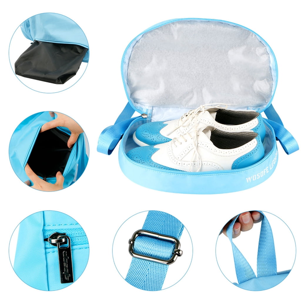 ZPAQI Backpack with Pockets Golf Shoes Bags with Compartment Pockets Sports Gym Bag