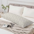 thumbnail image 6 of Botanical Flowers Body Pillow Cover 20 x 54 Inch Decorative Pillow Cover Country Chic Retro Floral Leaves Plants Lumbar Pillowcase Seasonal Rectangle Cushion Case for Couch Sofa Bed Living Room, 6 of 9