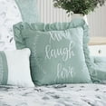 thumbnail image 2 of EvJk 7-Piece Embroidered Print Comforter Set – King Size Bedding Set with Decoratvie Pillow, Soft & Stylish Quilt for Bedroom, 2 of 12