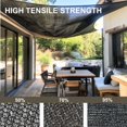 thumbnail image 6 of BeGrit 50% 6x13ft Shade Cloth with Grommets Garden Sun Mesh Sunblock UV Resistant Net for Garden Cover Flowers,Patio Plants,Chicken Coop,Greenhouse, 6 of 6
