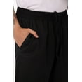thumbnail image 3 of Chef Works Men's Lightweight Baggy Pants, Black, X-Large, 3 of 7