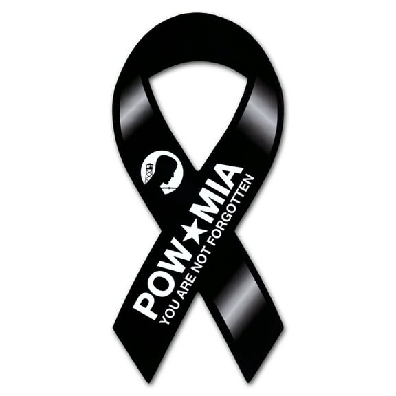 MM POW*MIA Ribbon Magnet