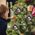 thumbnail image 5 of Lilgiuy Fun Christmas Animals Ornaments, Sheep Christmas Ornaments Acrylic Farm Christmas Tree Decorations Hanging Pendant, Adults Men Friend Dad Xmas Ornaments Home Decor Gifts, 5 of 6