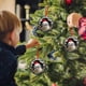 thumbnail image 5 of Wmhnj Adornos navideños de madera con animales sonrientes con gorros de Pap Noel para una decoracin festiva., 5 of 9