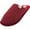Wine, variant on NORTY Men's Slip-Resistant Scuff Slippers &ndash; Flat Heel, Comfortable, and Durable Design