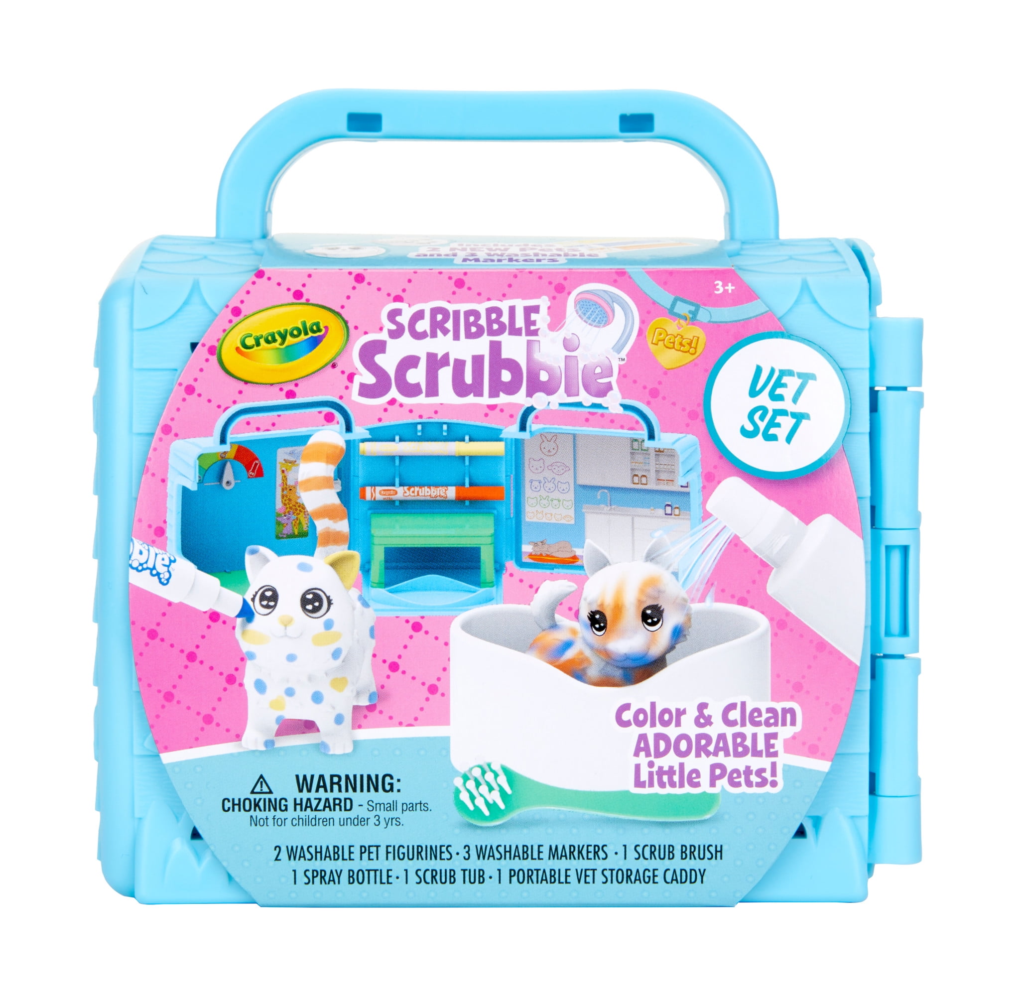 Crayola scribble scrubbie store vet set