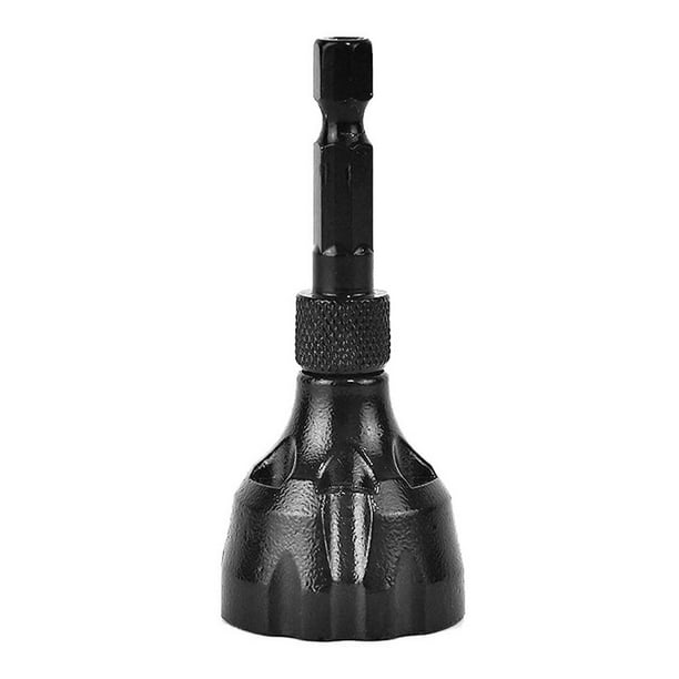 Herramienta de chaflán externo de eliminación de rebabas, herramientas de perforación de rosca de perno de reparación de vástago hexagonal