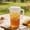 White, variant on Large Capacity Plastic Beverage Pitcher with Lid - 1 Gallon Cold Drink Jug for Iced Tea Lemonade Coffee - Refrigerator Pitcher for Water Juice Punch - Home Kitchen Office Party Drink Dispenser