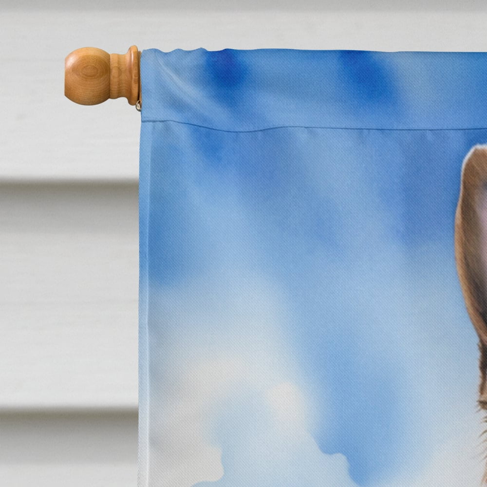 Belgian Tervuren Easter Egg Hunt House Flag 28 in x 40 in