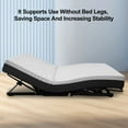 thumbnail image 6 of Queen Adjustable Bed Base Frame - Zero Clearance Design, Head & Foot Incline w/ Quiet Motor, Dual USB A+C Ports, 750 lbs Capacity, 6 of 11