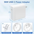 thumbnail image 4 of Cargador USB-C Sehonor 96W/70W para Mac Book Pro/Air 16-13 pulgadas, 4 of 8