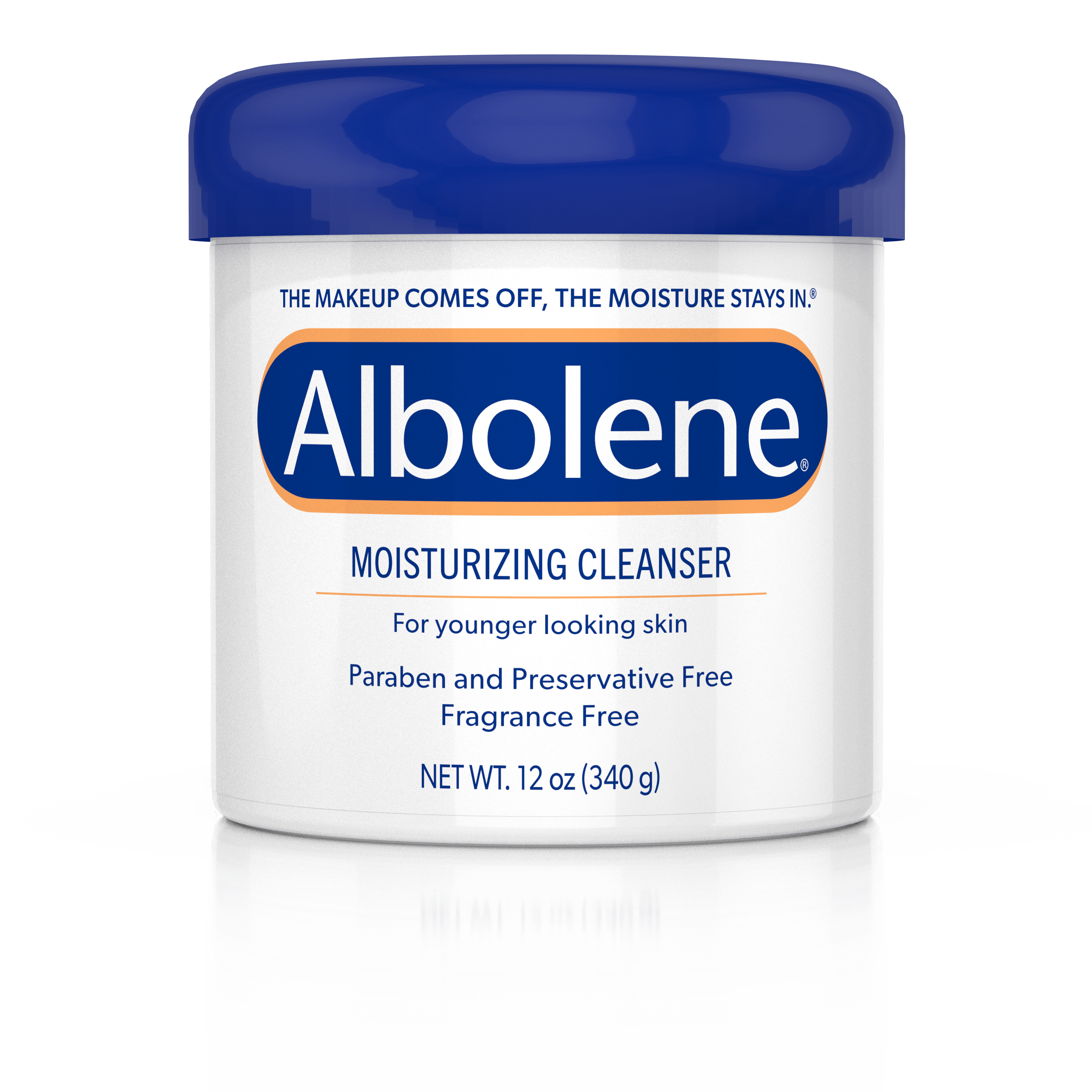 Albolene Moisturizing Cleanser -Makeup Remover-Facial and Moisturizer Fragrance Free 12.0 oz