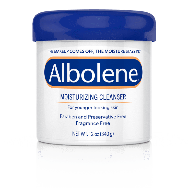 Albolene Moisturizing Cleanser & Makeup Remover, 12 oz photo 1