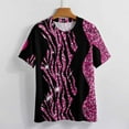 thumbnail image 3 of Animal Print Patterns T Shirts Basic T-Shirt Short Sleeve Ladies Tee Shirt Summer Graphic Clothing, 3 of 6