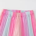 thumbnail image 5 of UngA Girl's 2 Piece Boho Outfits Pleated Ruffle Sleeve Camisoles and Elastic Waist Wide Leg Pants 3-4 Years,Multicolour, 5 of 7