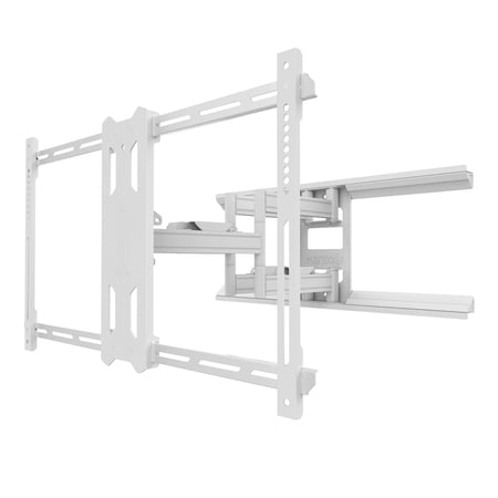 UPC: 0800152718200 | Kanto PDX680 Articulating Full Motion TV Mount for 39  – 80  TV (White)
