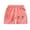 Watermelon Red, variant on Toddler Boy Shorts Drawstring Girls Bermuda Shorts Knee Length Summer Casual Cotton Linen Shorts Lightweight Elastic Waist Drawstring Short Pants