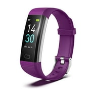 Hi5 S5 Fitness Tracker Watch with IP68 Waterproof, Purple