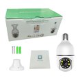 thumbnail image 3 of Cámara con bombilla A6, luz dual, a todo color, 360 grados, inalámbrica, cámara de vigilancia HD e27 para el hogar, 3 of 4