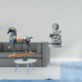 thumbnail image 2 of Escultura de espíritu elegante y armonía Guan Yin para habitación y pasillo, decoración Feng Shui para estantería, mesa y centro de mesa., 2 of 8