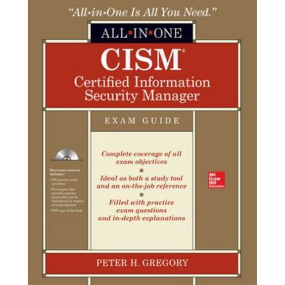 Pre-Owned Cism Certified Information Security Manager All-In-One Exam Guide [With CD (Audio)] (Paperback) 1260027031 9781260027037