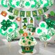 thumbnail image 3 of de decoraciones de San Patricio con 30 globos para Yuyangstore decoraciones del día de patricks, 3 of 7