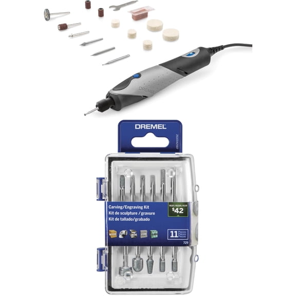 Dremel 2050-11 Stylo   11  piece Cutting and Engraving Kit Ideal for fine detail projects, personal crafts