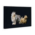 thumbnail image 4 of Stupell Industries Dog Duo with Crowns Animals & Insects Painting Gallery Wrapped Canvas Art Print Wall Art, 36 x 24, 4 of 8