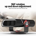 thumbnail image 5 of Portable Car Heater 24v 150W 2 IN 1 Cool and Heating Function Car Defroster with Plugs Into Cigarettes Lighter Small Car Heater with 360 Degree Rotate Wind Direction for Car/Truck/SUV, 5 of 8