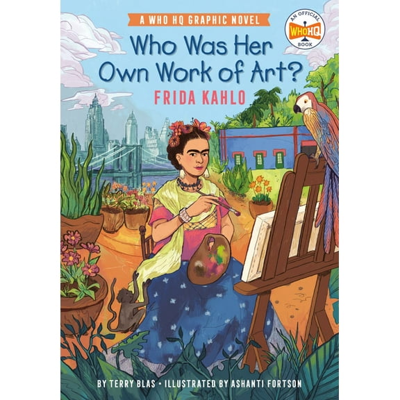Who Was Her Own Work of Art?: Frida Kahlo: A Who HQ Graphic Novel (Paperback)