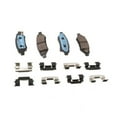 thumbnail image 3 of KarParts360 For Saab 9-4X 2011 Disc Brake Pad Set | Rear | Ceramic | Bonded Friction Type | With Springs, 3 of 4
