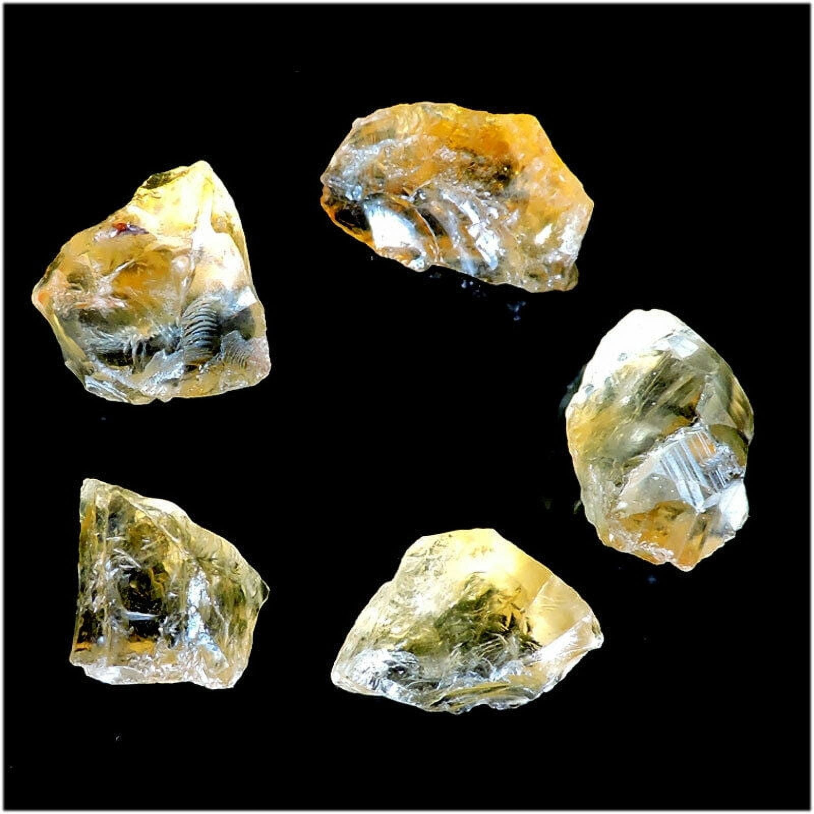 71.80Cts Natural Earth Mines Golden Orange Citrine Gems Facet Rough Lot