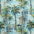 thumbnail image 1 of oneOone Silk Tabby Sky Blue Fabric Tree Sewing Fabric By The Yard Printed Diy Clothing Sewing Supplies 42 Inch Wide, 1 of 6