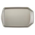 thumbnail image 4 of Rachael Ray Bakeware 2 Piece Nonstick Crisp and Slide Sheet Pan Set, Gray, 4 of 5