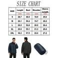 thumbnail image 2 of DODOING Men's Lightweight Down Jackets Puffer Jacket Winter Coats Packable Down Jackets Hooded Slim Down Outerwear, 2 of 8