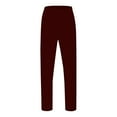 thumbnail image 4 of Rggeeun Mens Pants Mens Solid Color Business Casual Straight Suit Pants Trousers Vintage Stylish Work Business Trousers Fashion Loose Fit, 4 of 8