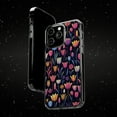 thumbnail image 6 of DistinctInk Hybrid (Acrylic / TPU) Clear Slim Fit Case for Apple iPhone 12 Pro MAX (6.7" Screen) - "Whimsical Spring Blooms: Vibrant Minimalistic Flowers", 6 of 8
